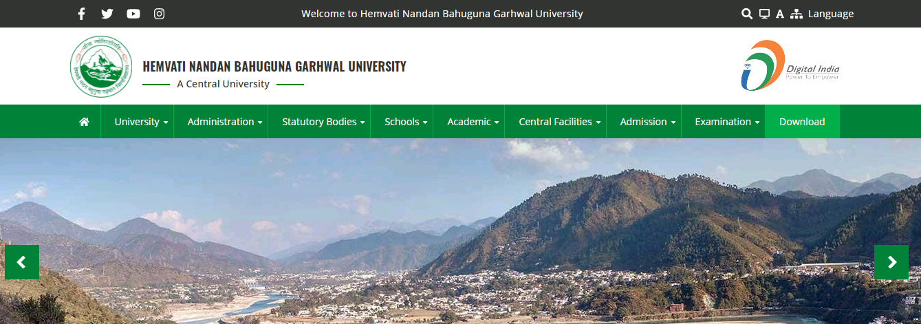 HNBGU University BA Part 3rd Year Result NC / Regular 2021