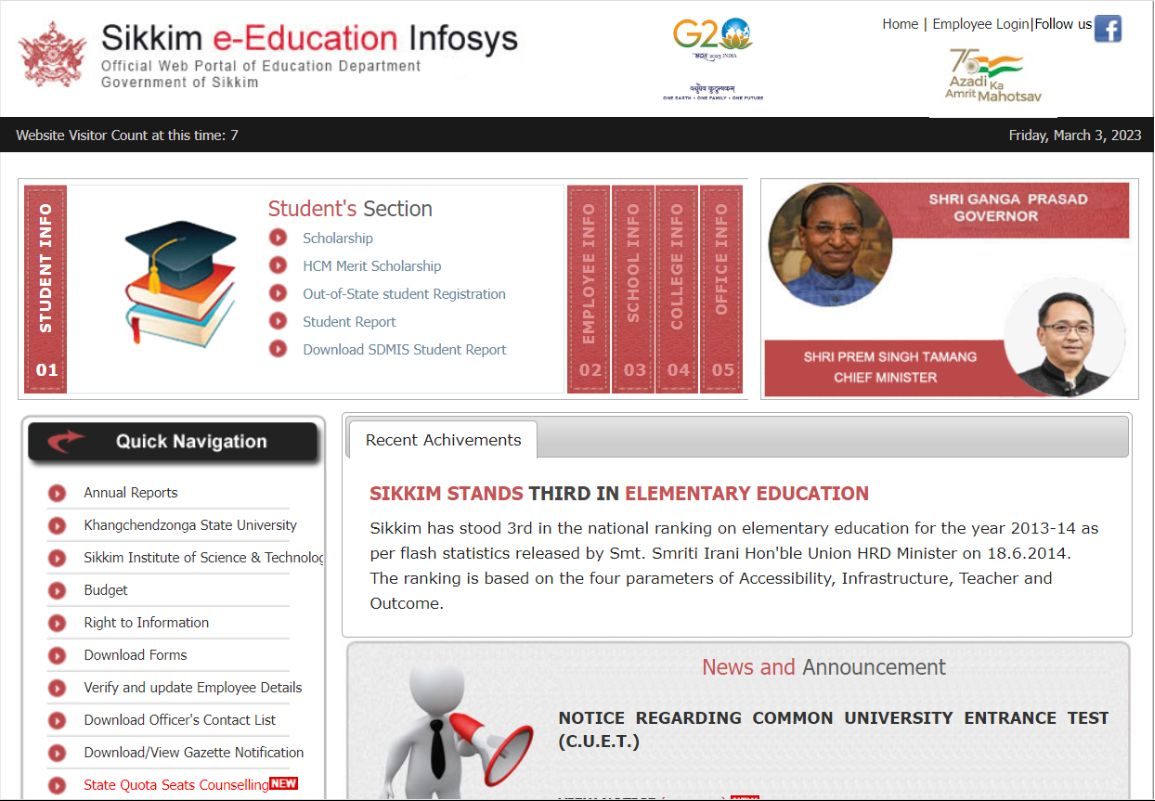 HRDD SIKKIM TET APPLICATION FORM