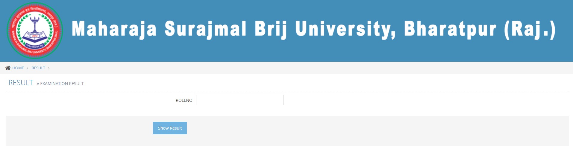 Brij university B.ed Result 2022