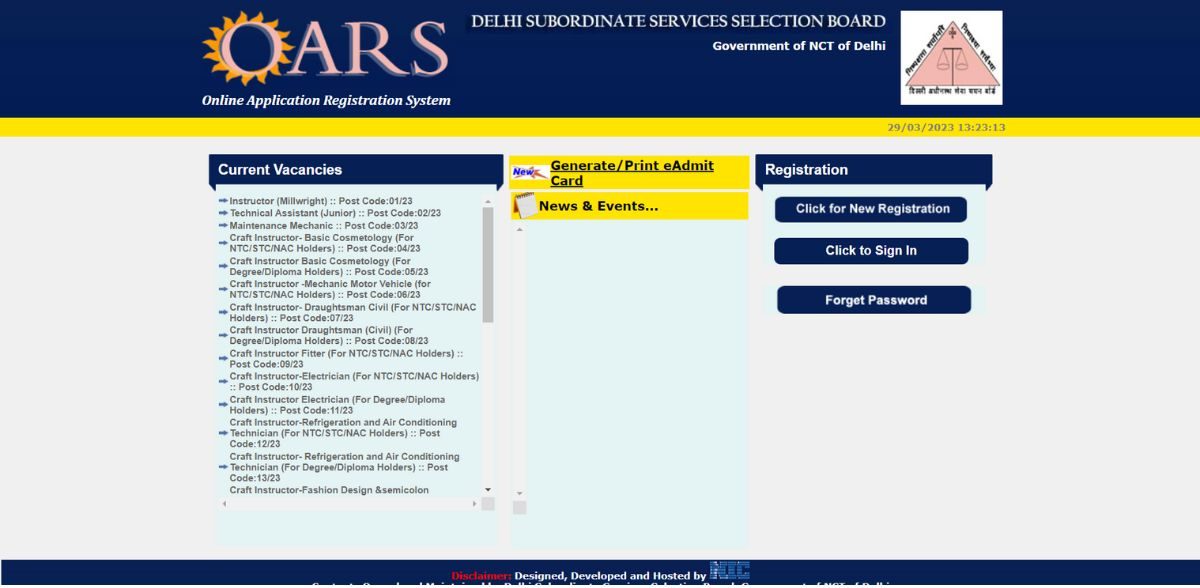 DSSSB PGT SYLLABUS