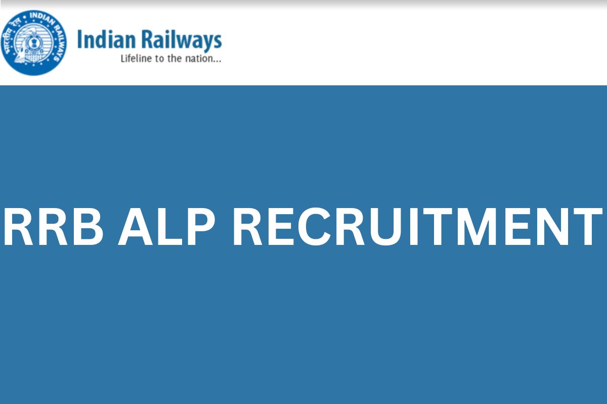 RRB ALP RECRUITMENT 